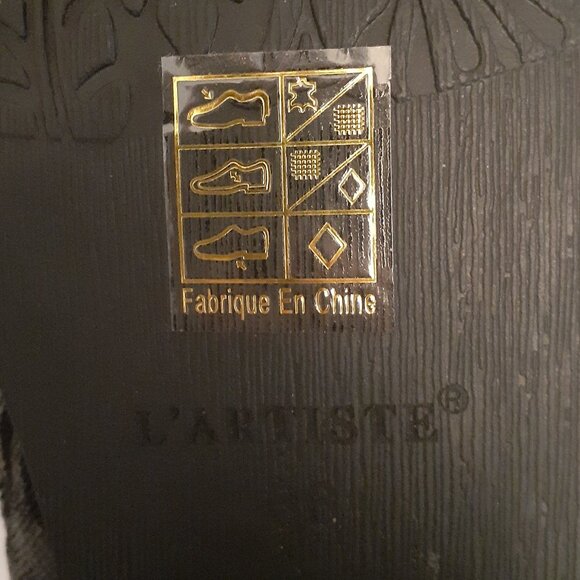 L' Artiste Country Pop Velvet and Leather Booties - Picture 16 of 16